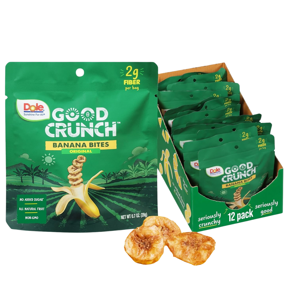 Goods Crunch Original Banana Bites (12 Pack)