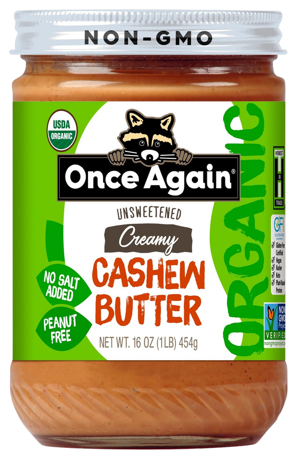 Unsweetened Organic Cashew Butter