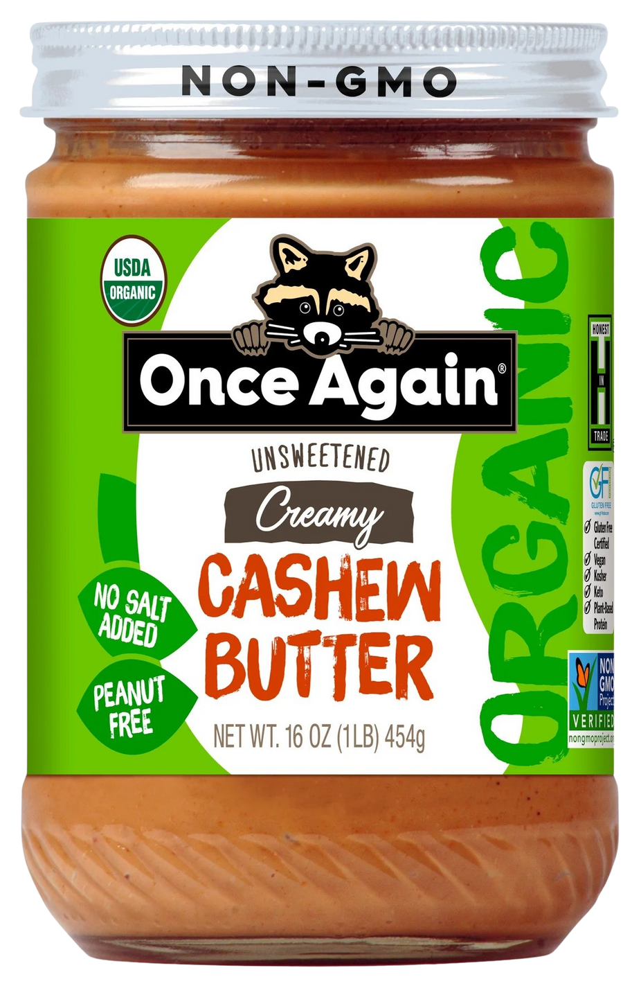 Unsweetened Organic Cashew Butter