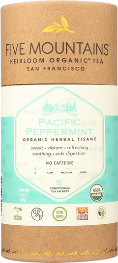 Organic Pacific Peppermint Herbal Tea