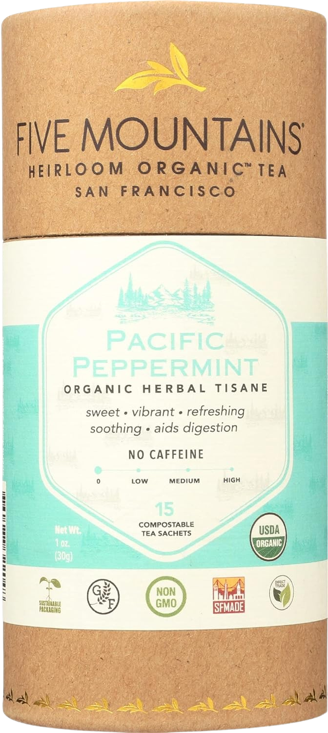Organic Pacific Peppermint Herbal Tea