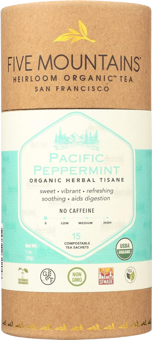 Organic Pacific Peppermint Herbal Tea