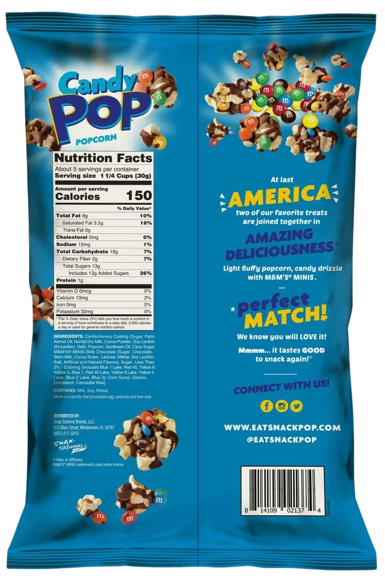 M&M Minis Popcorn