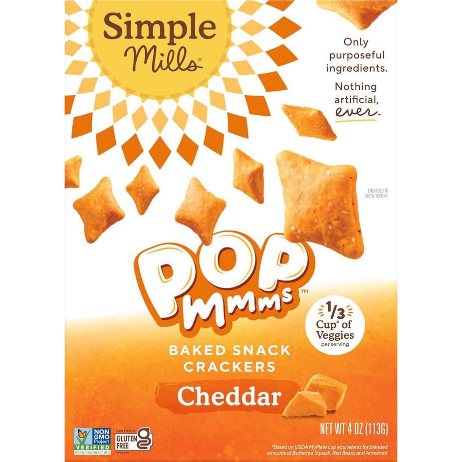 Cheddar Baked Snack Crackers