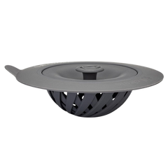 Sinksational Sink Strainer with Stopper - Gray
