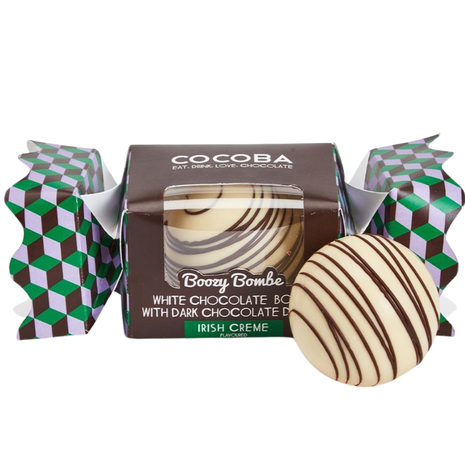 Irish Cream Cocoba Boozy Bombe in Gift Box
