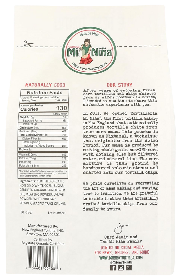 Jalapeno Agave Tortilla Chips