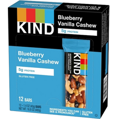 Blueberry Vanilla & Cashew Bars (12 CT)