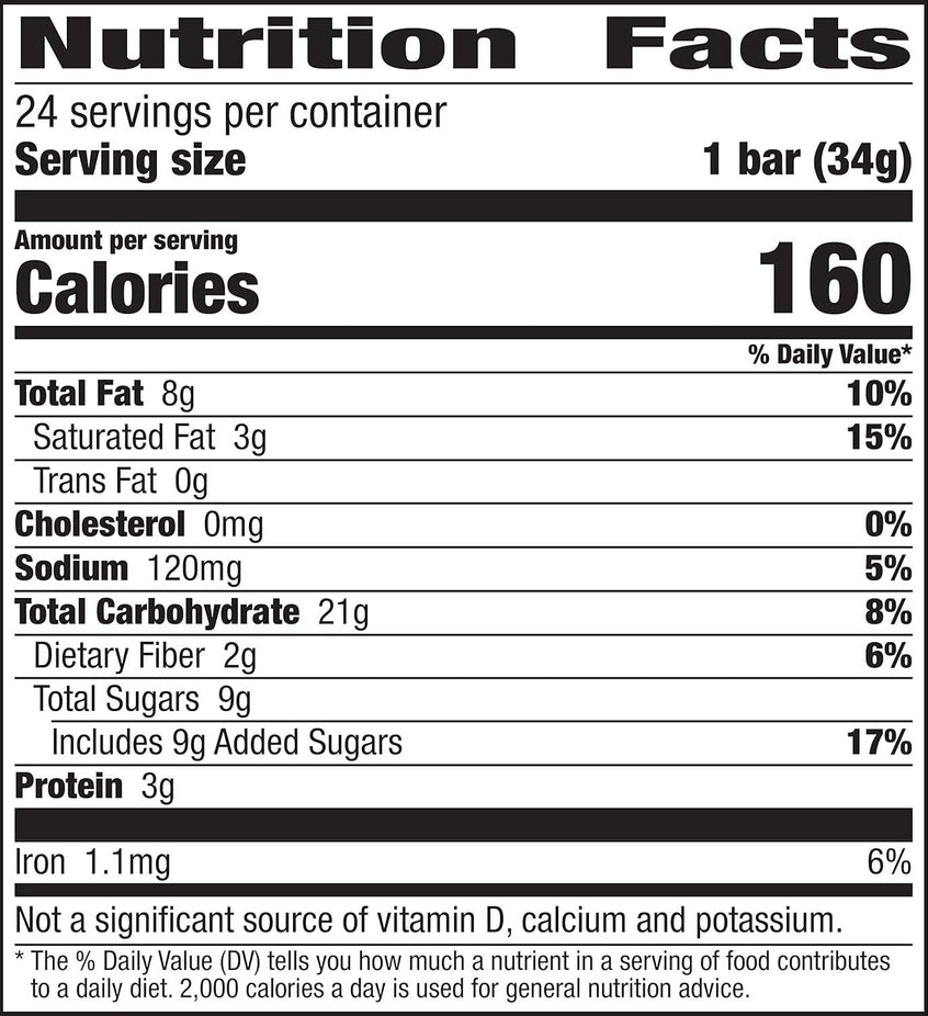 Sweet & Salty Nut Chewy Granola Bars - Dark Chocolate, Peanut and Almonds (24CT)