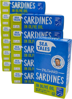 Sardines in Olive Oil MSC (12 Pack)