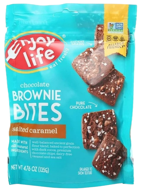 Salted Caramel Brownie Bites