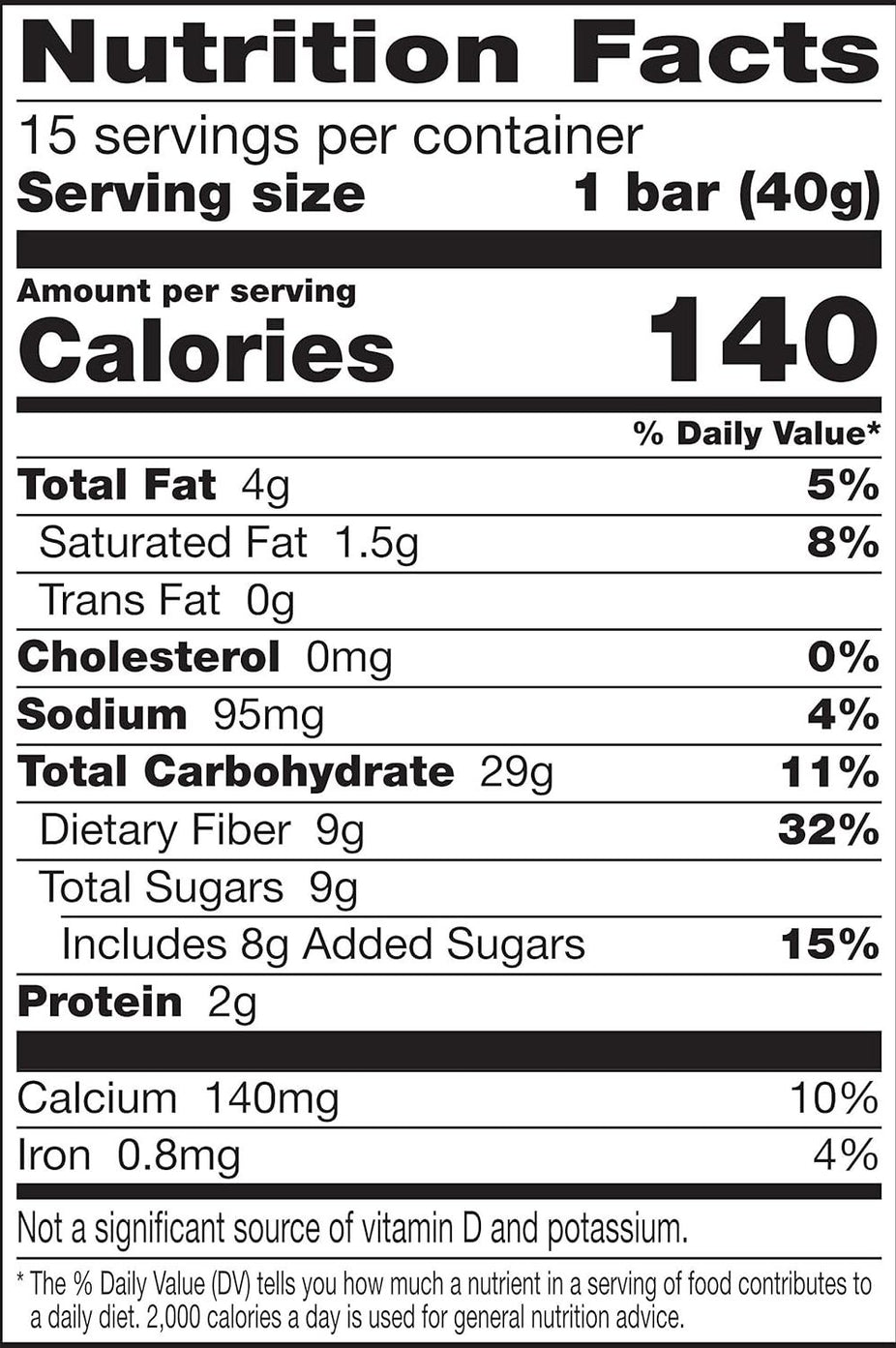 Chewy Bars - Oats & Chocolate (15 CT)
