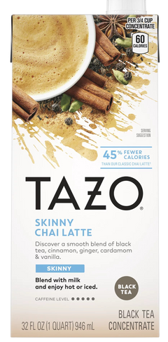 Skinny Latte Chai Black Tea Concentrate