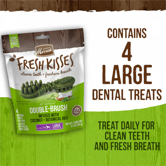 Fresh Kisses Coconut Large Brush for Dogs