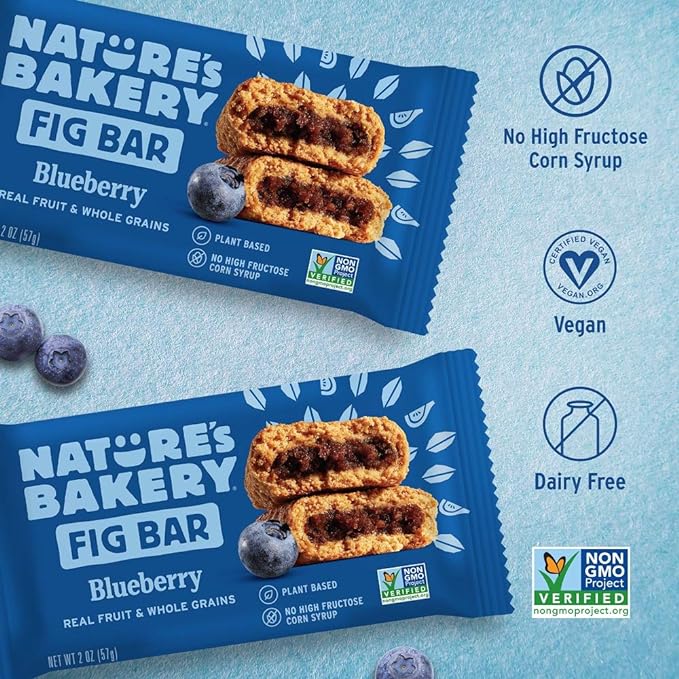 Blueberry Whole Wheat Fig Bar (12 CT)
