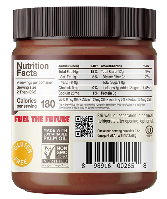 Chocolate Walnut Nut Butter