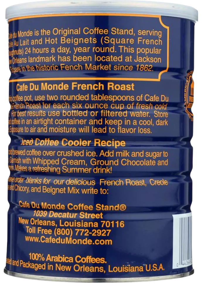 Café Du Monde French Roast Ground Coffee – Martie