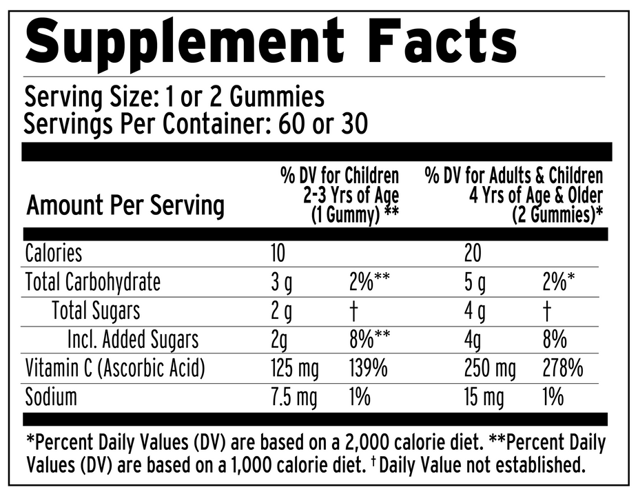 Vitamin C Gummies