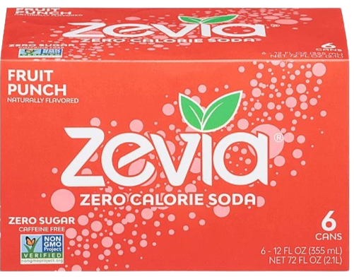 Zevia Fruit Punch Soda (6 CT) – Martie
