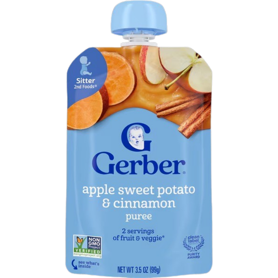 Apple Sweet Potato With Cinnamon Baby Food (12 Pack)