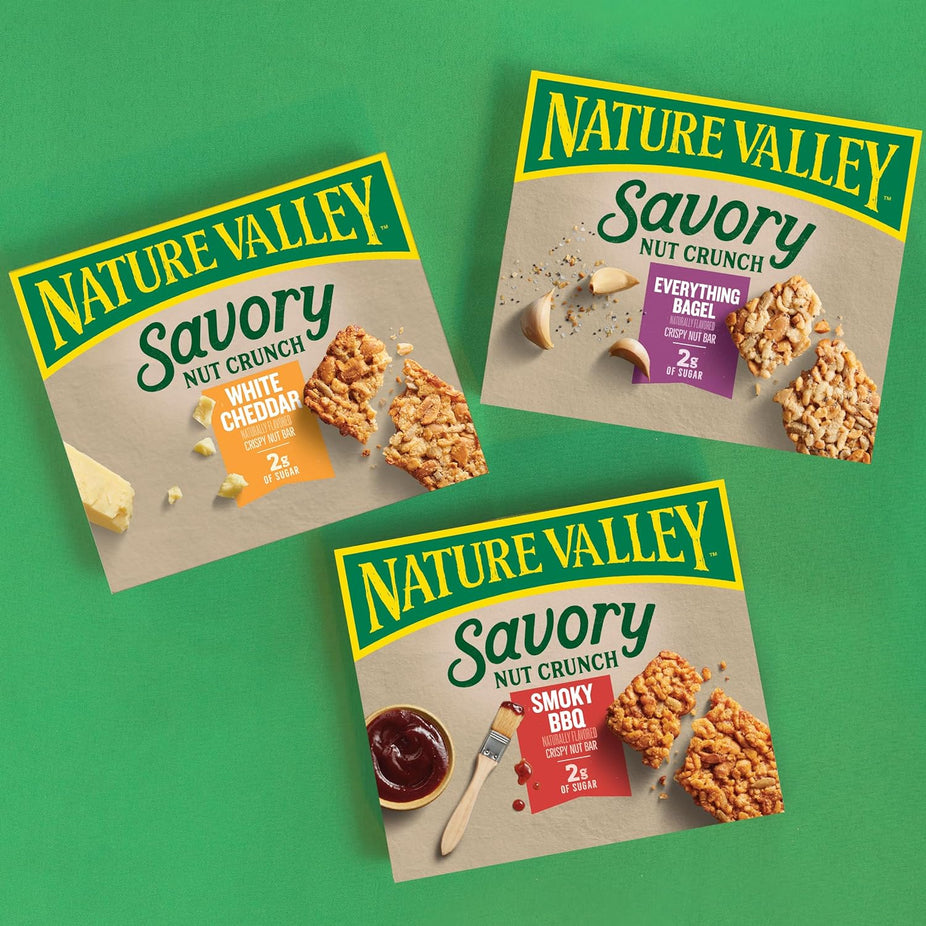 Savory Nut Crunch Bar - Everything Bagel (5CT)