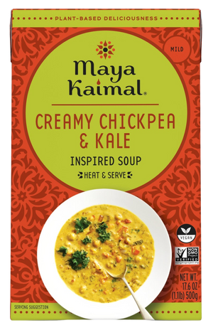 Creamy Chickpea Kale Soup