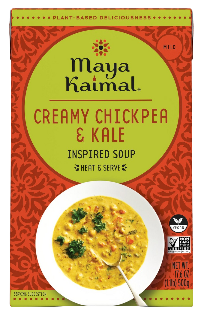 Creamy Chickpea Kale Soup