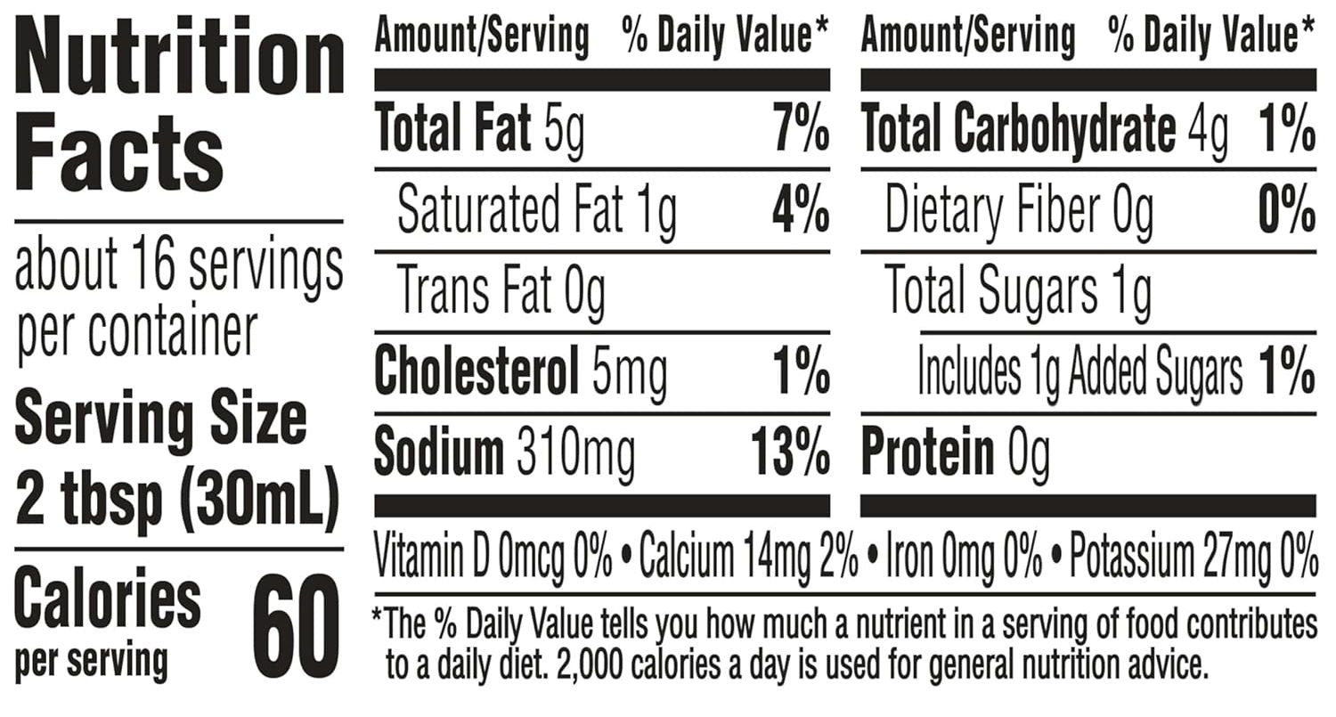 Original 16 oz Ranch Light Salad Dressing & Topping