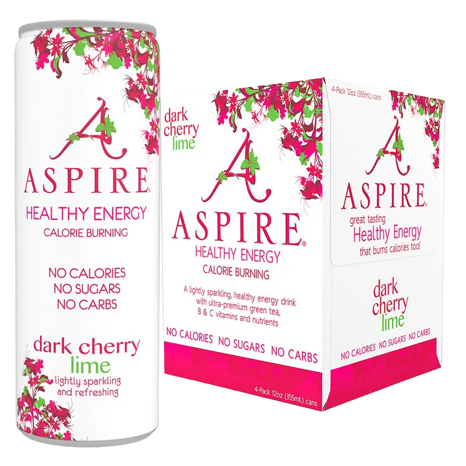 Dark Cherry Lime Healthy Energy Drink (4 Pack)