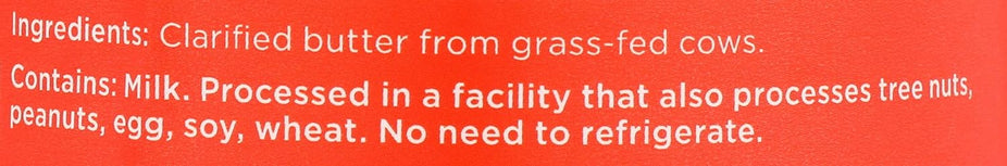 Grass Fed Ghee Butter