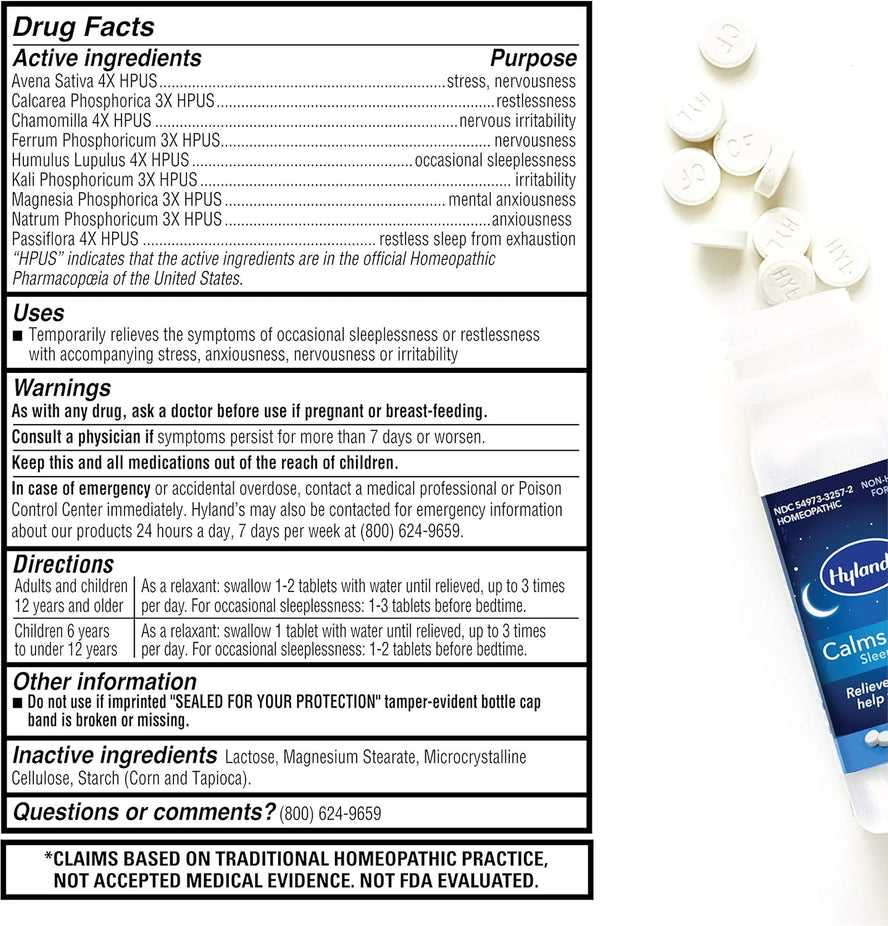 Calms Forte Sleep Aid (50 Tablets)