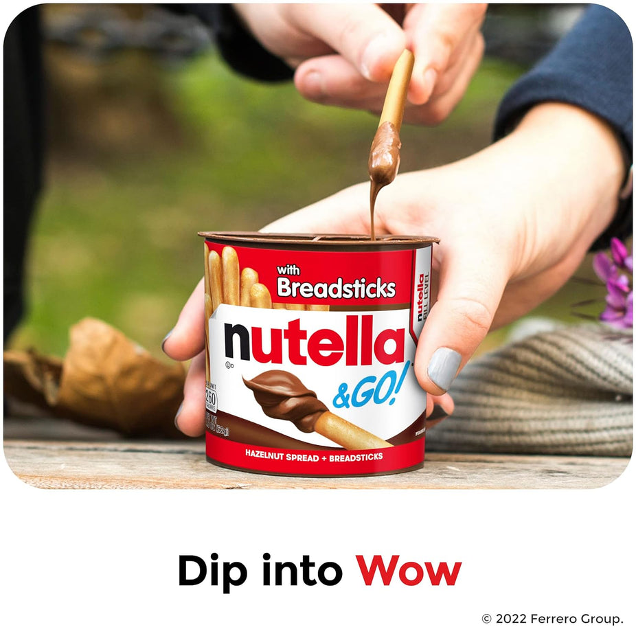Nutella & Go Breadsticks (3 Packs)