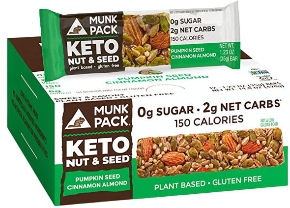 Cinnamon Almond Pumpkin Seed Bar (12 Pack)