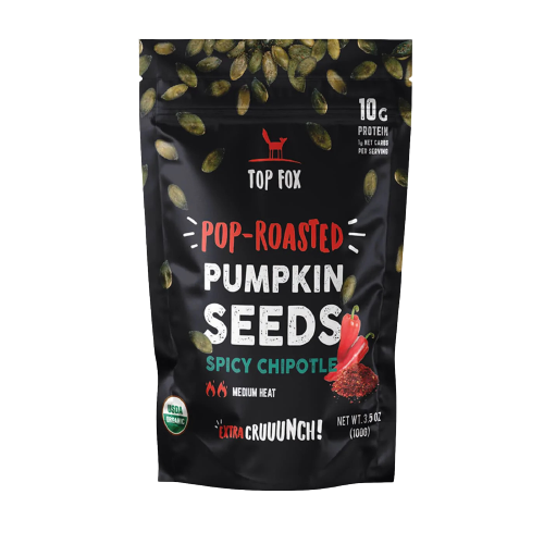 Spicy Chipotle Roasted Pumpkin Seeds (6 Pack Case)