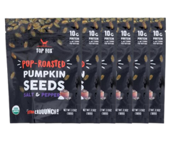 Salt And Pepper Roasted Pumpkin Seeds (6 Pack Case)