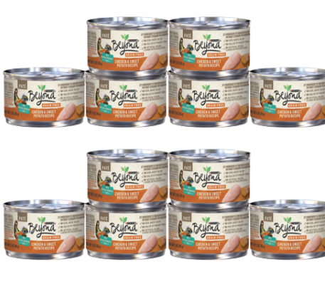 Grain Free Chicken & Sweet Potato Pate Cat Food (12 Pack)
