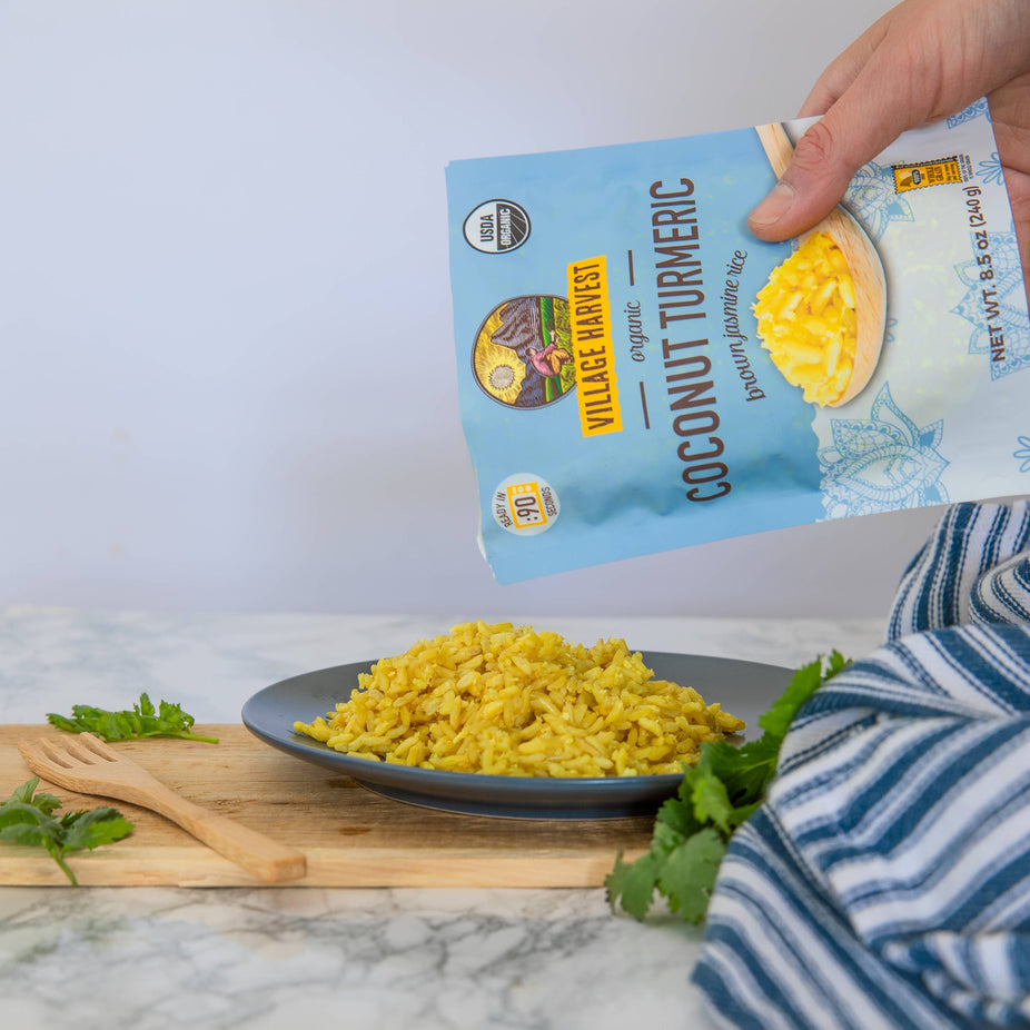 Organic Coconut Turmeric Rice