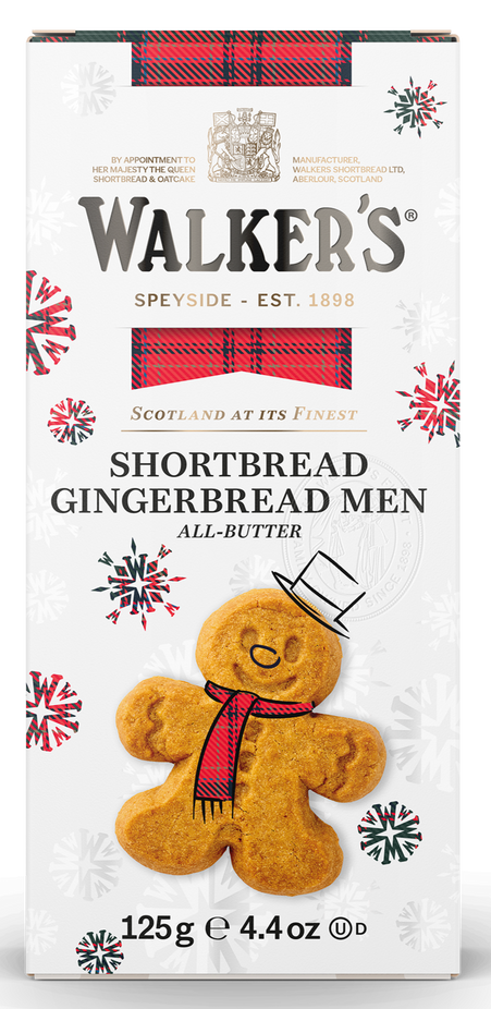Gingerbread Man Shortbread