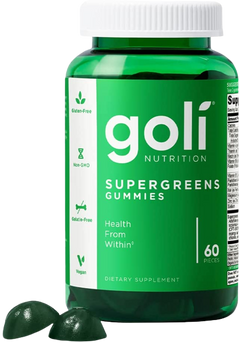 Mixed Berry Super Green Gummies 60 Ct