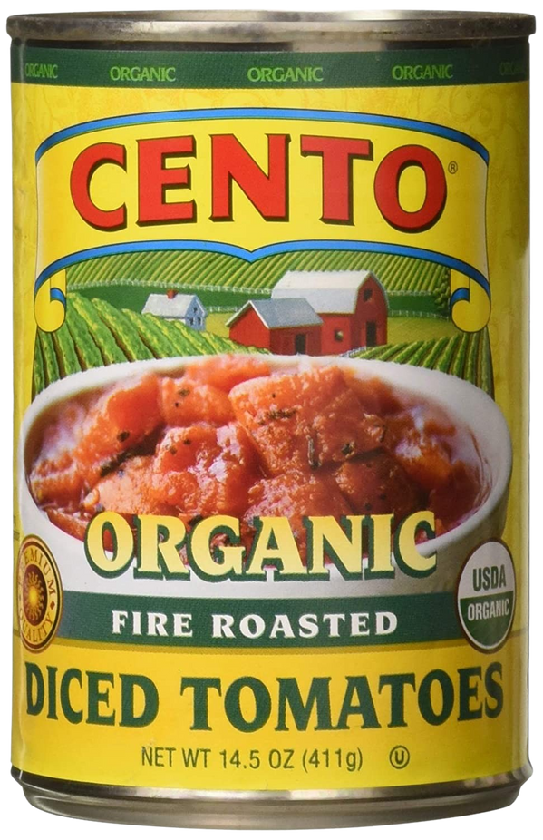 Organic Fire Roasted Diced Tomatoes