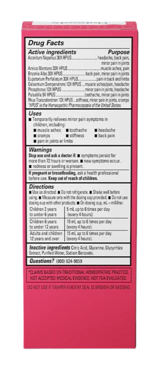 Kids Pain Relief Grape