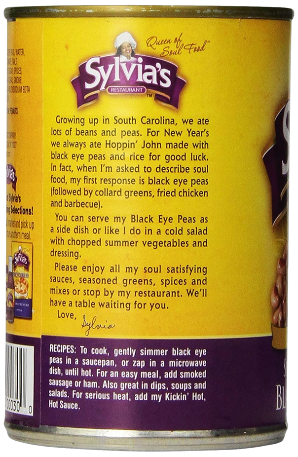 Seasoned Black Eyed Peas