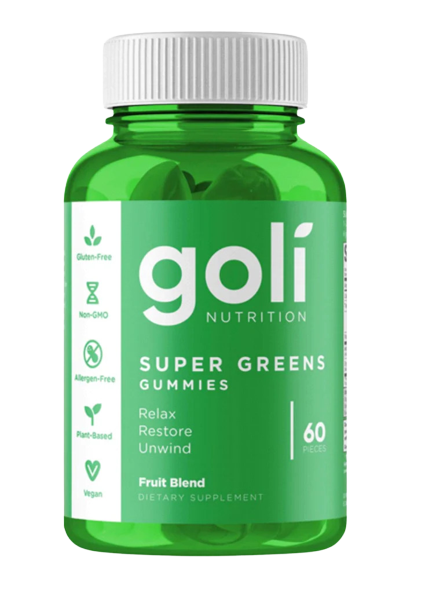 Fruit Blend Super Greens Gummies 60 Ct