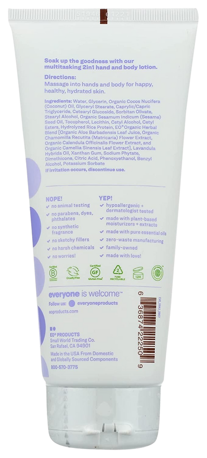 Lavender Aloe Nourishing Hand & Body Lotion