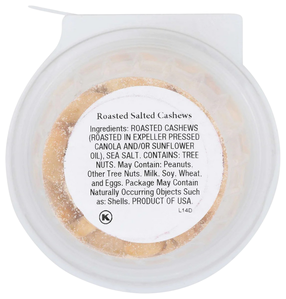 Salted Roasted Cashews