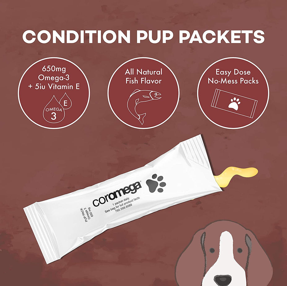 Pup Packs Skin & Immune Support Dog Supplement 30Ct