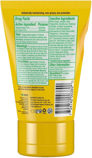 Fragrance-Free Sensitive Mineral Sunscreen Spf 30
