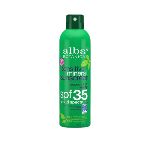 Fragrance Free Mineral Sunscreen Spray Spf 35