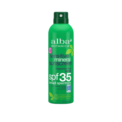 Fragrance Free Mineral Sunscreen Spray Spf 35