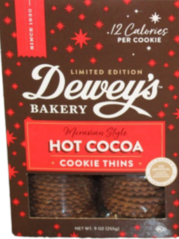 Hot Cocoa Cookie Thins